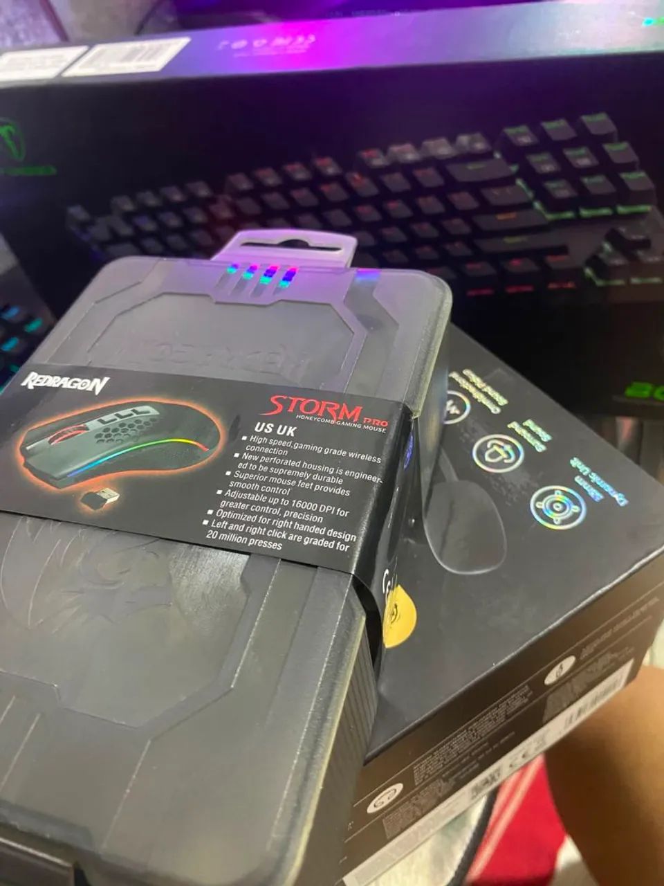 MOUSE REDRAGON STORM PRO  - Foto 3