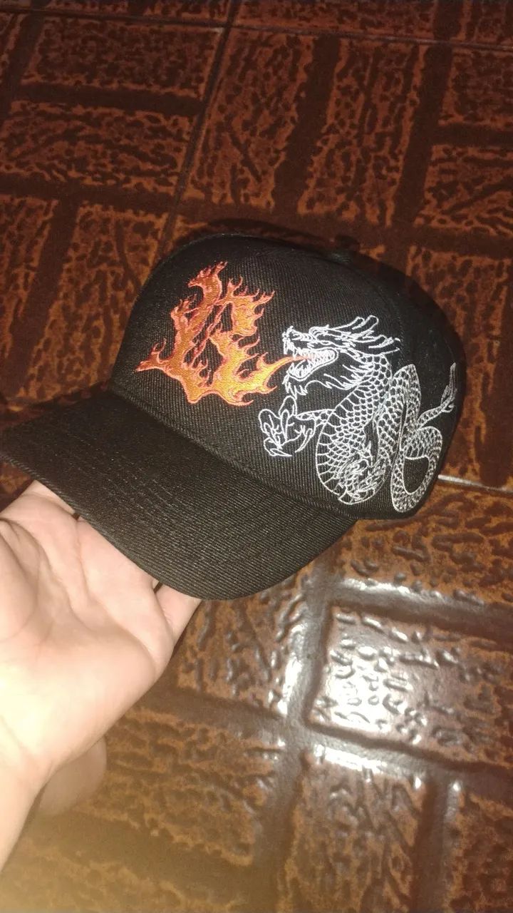 Boné Blck Do Dragão (Novo) - Foto 2