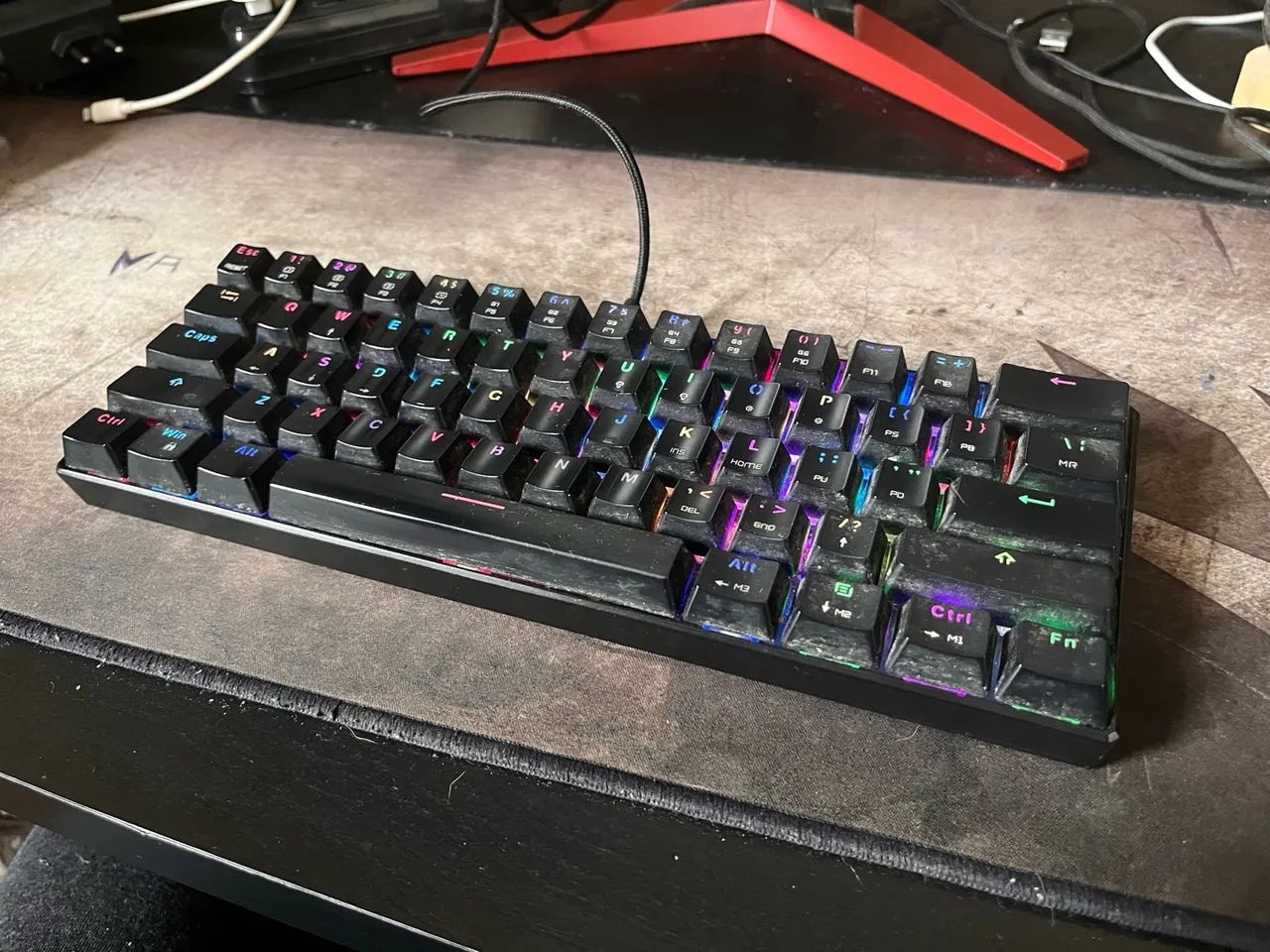 Teclado gamer ck61