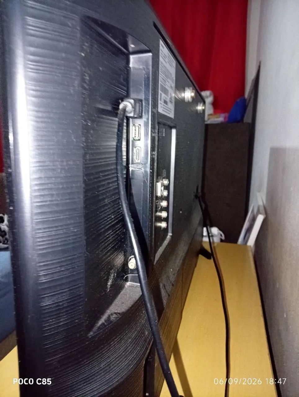Smartv LED 43 polegadas imagem 4k  - Foto 4