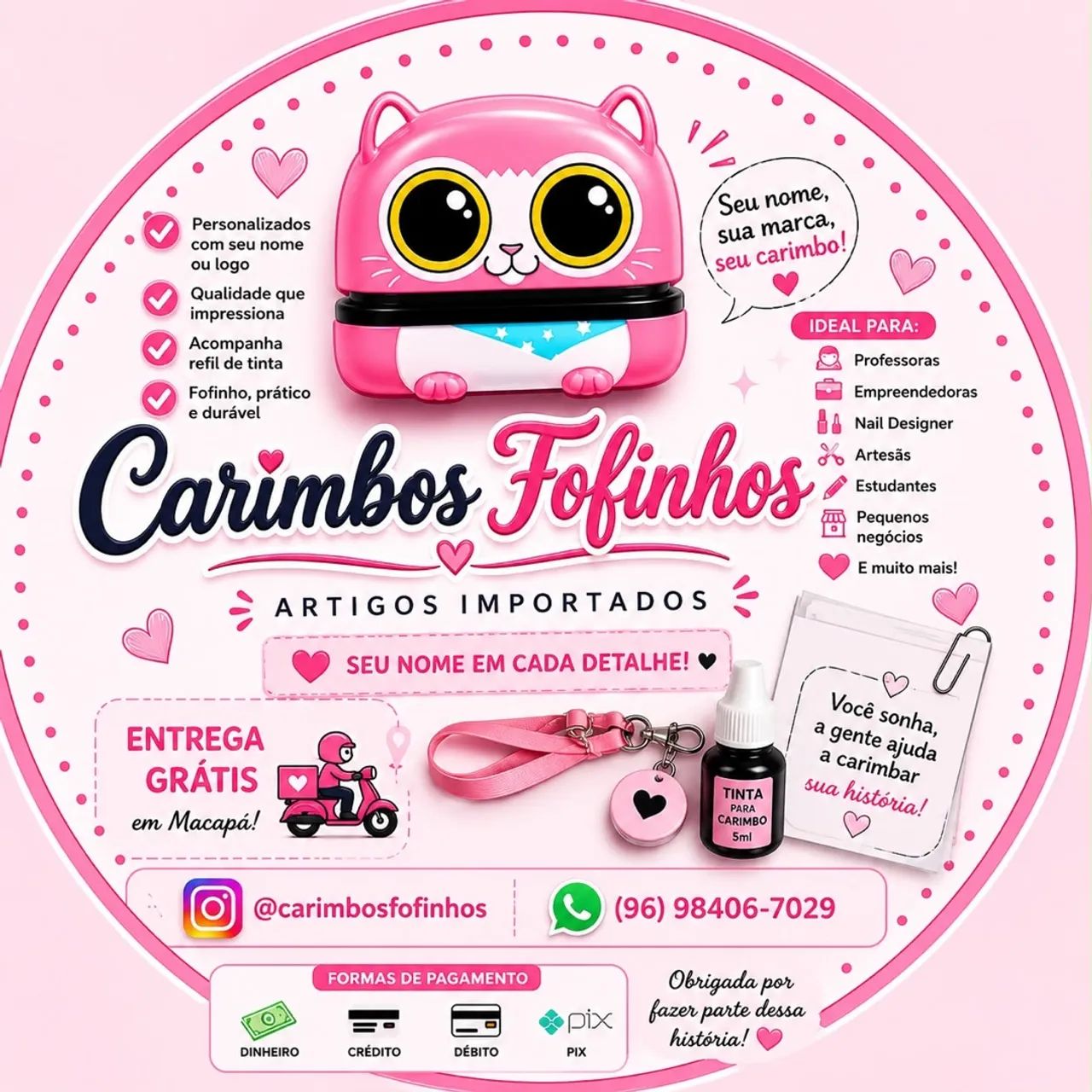 CARIMBOS FOFINHOS  - Foto 4