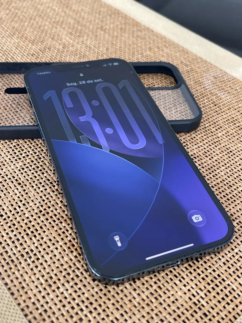 iPhone 12 ProMax, 512GB, azul, 71% Bateria. Face ID OFF - Foto 2