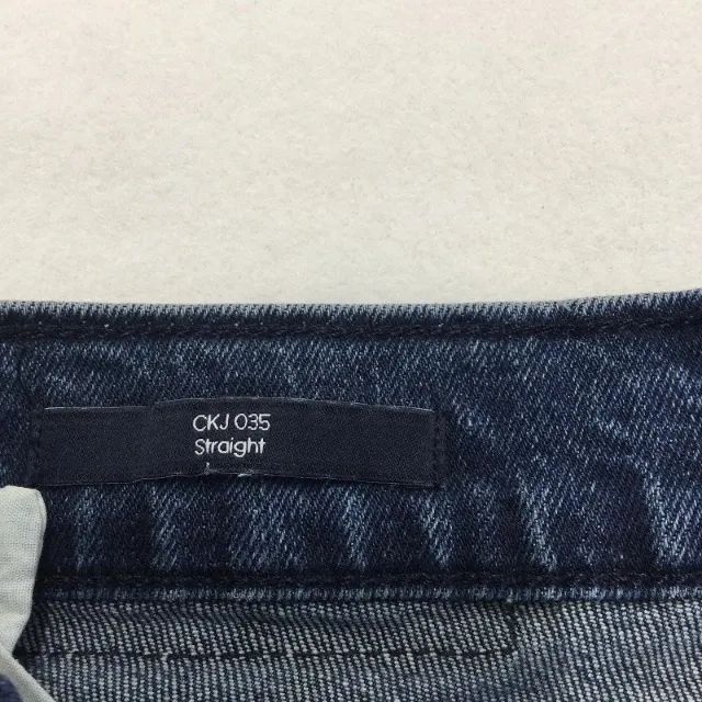 Calça jeans Calvin Klein Azul Marinho Stoned Nova NF - Foto 5