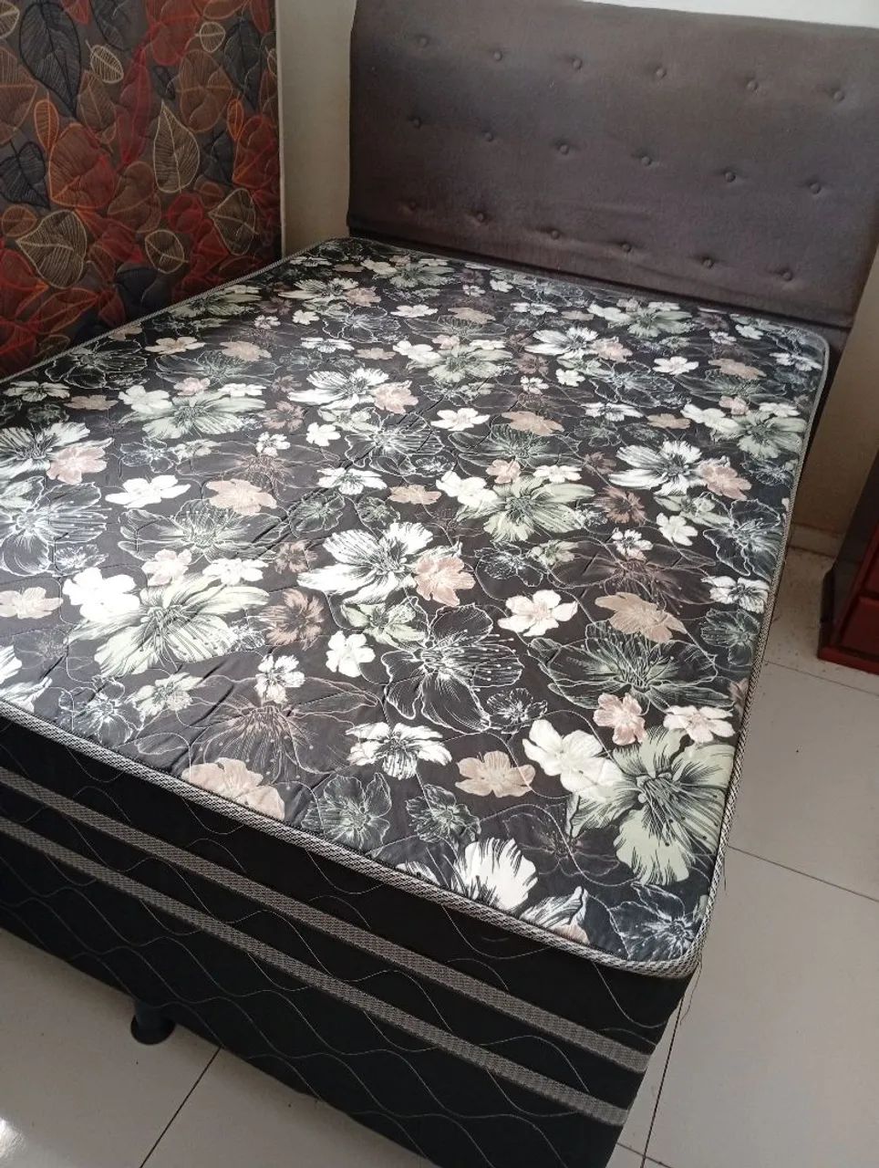 Vendo Cama box de casal. - Foto 3