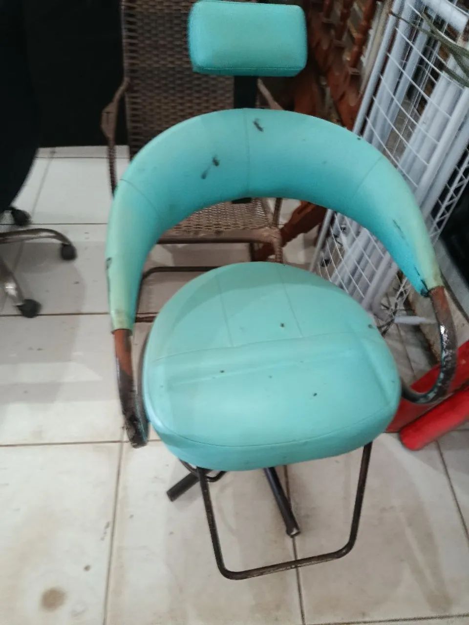 Cadeira de barbeiro - Foto 4