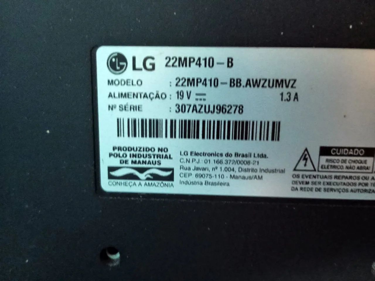 Monitor Gamer LG 21,5" HD 75HZ - Foto 3