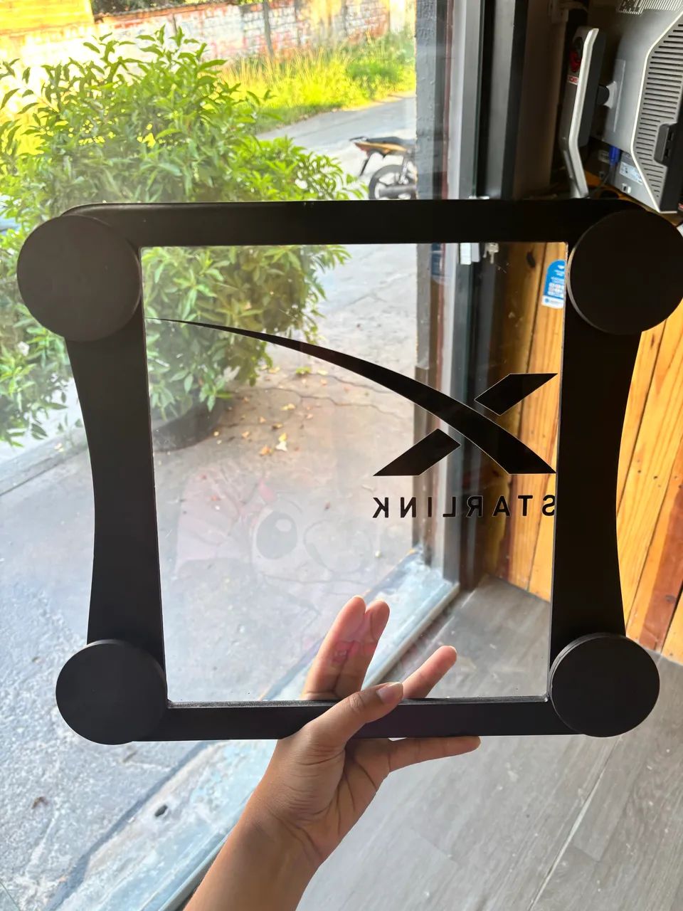 Case para Starlink Mini - Carro- Imã 66MM - Foto 4