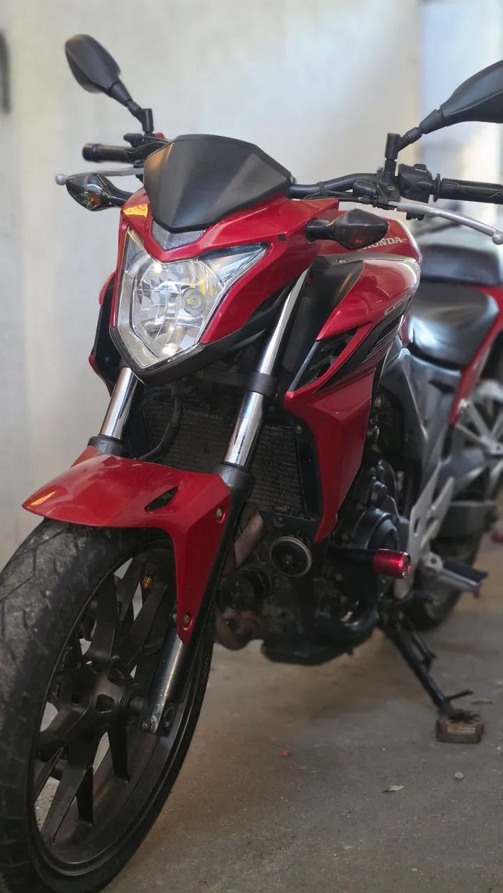 Honda Cb 500f 2015 baixo KM