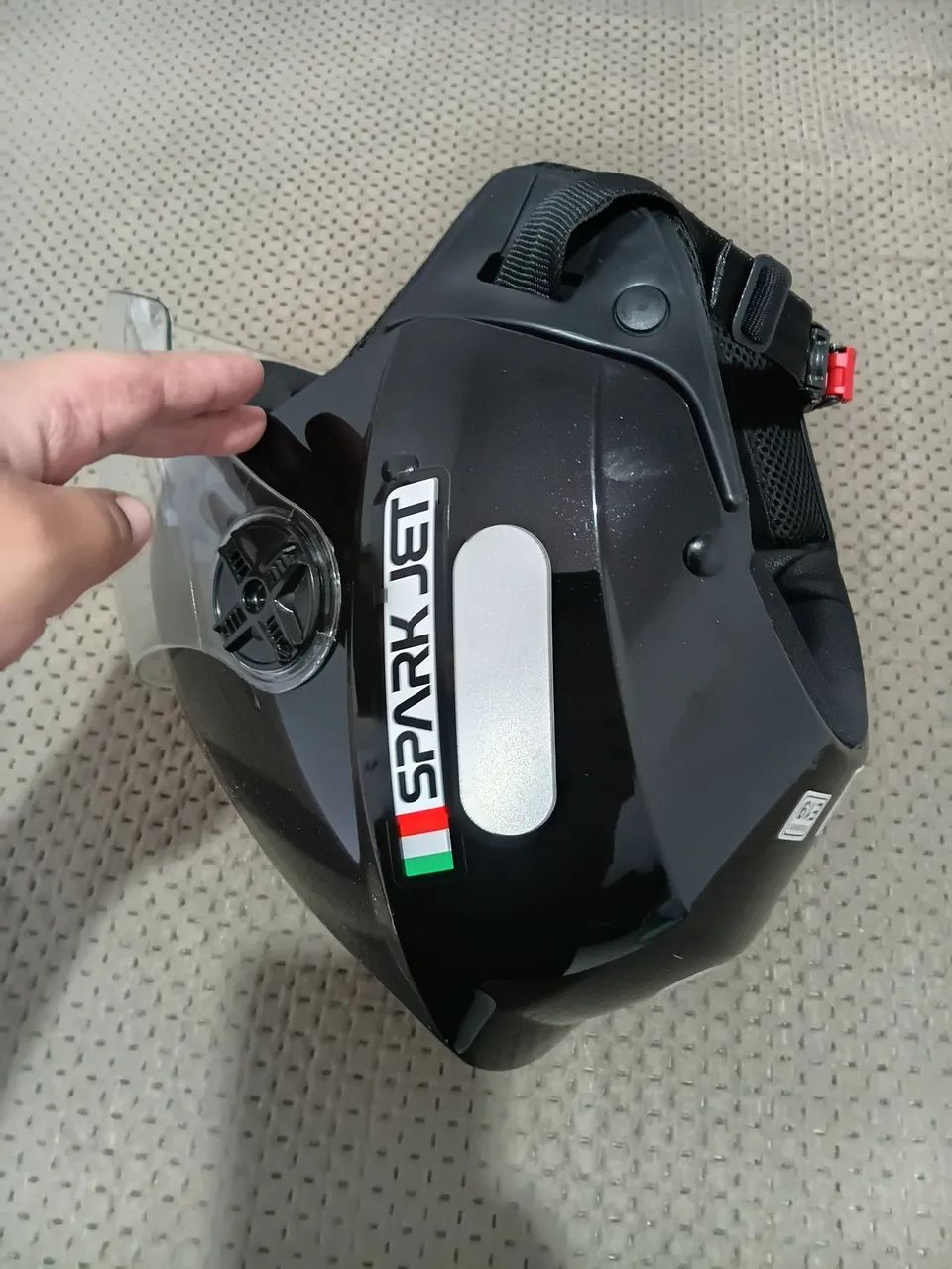 Capacete semi-novo  - Foto 5