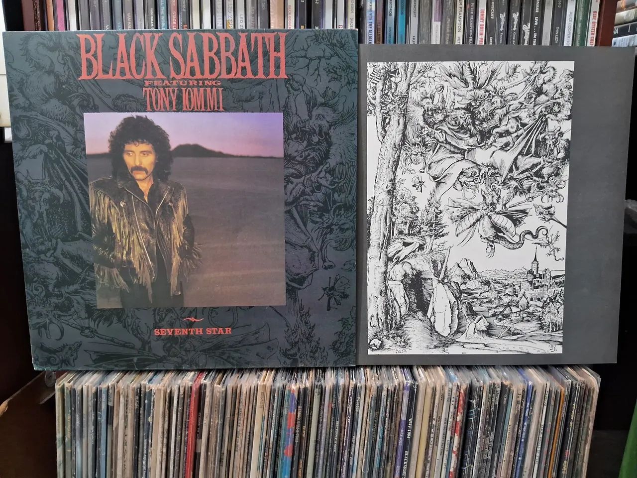 Lp Black Sabbath - Seventh Star - Foto 3