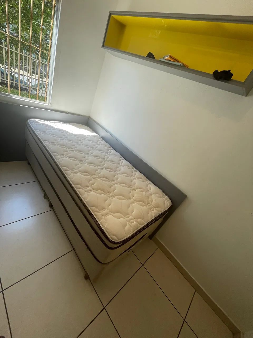 Cama box Castor Solteiro Novissima