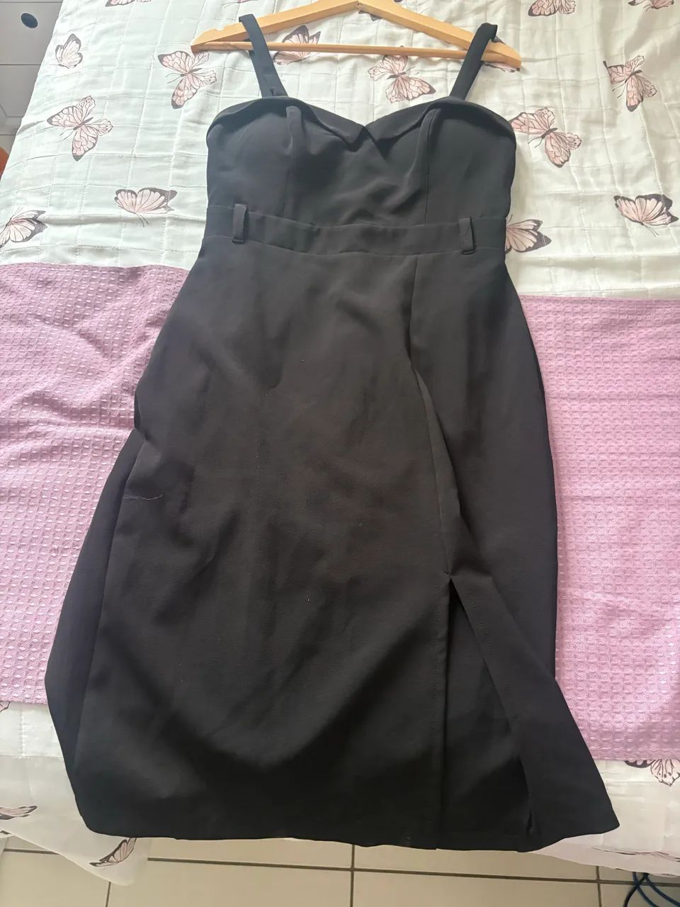 Vestido preto elegante 