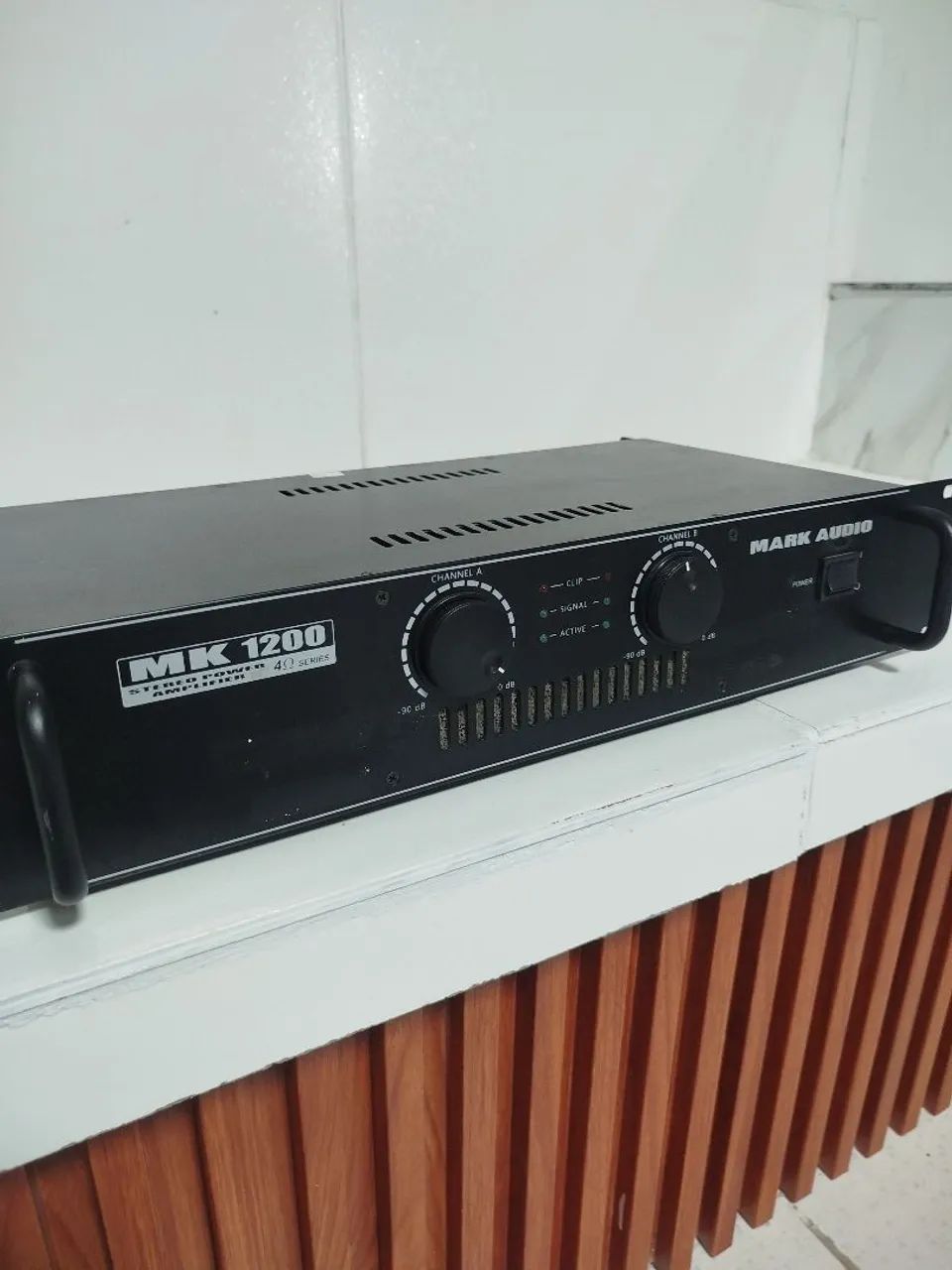 Amplificador de potência 2 canais 