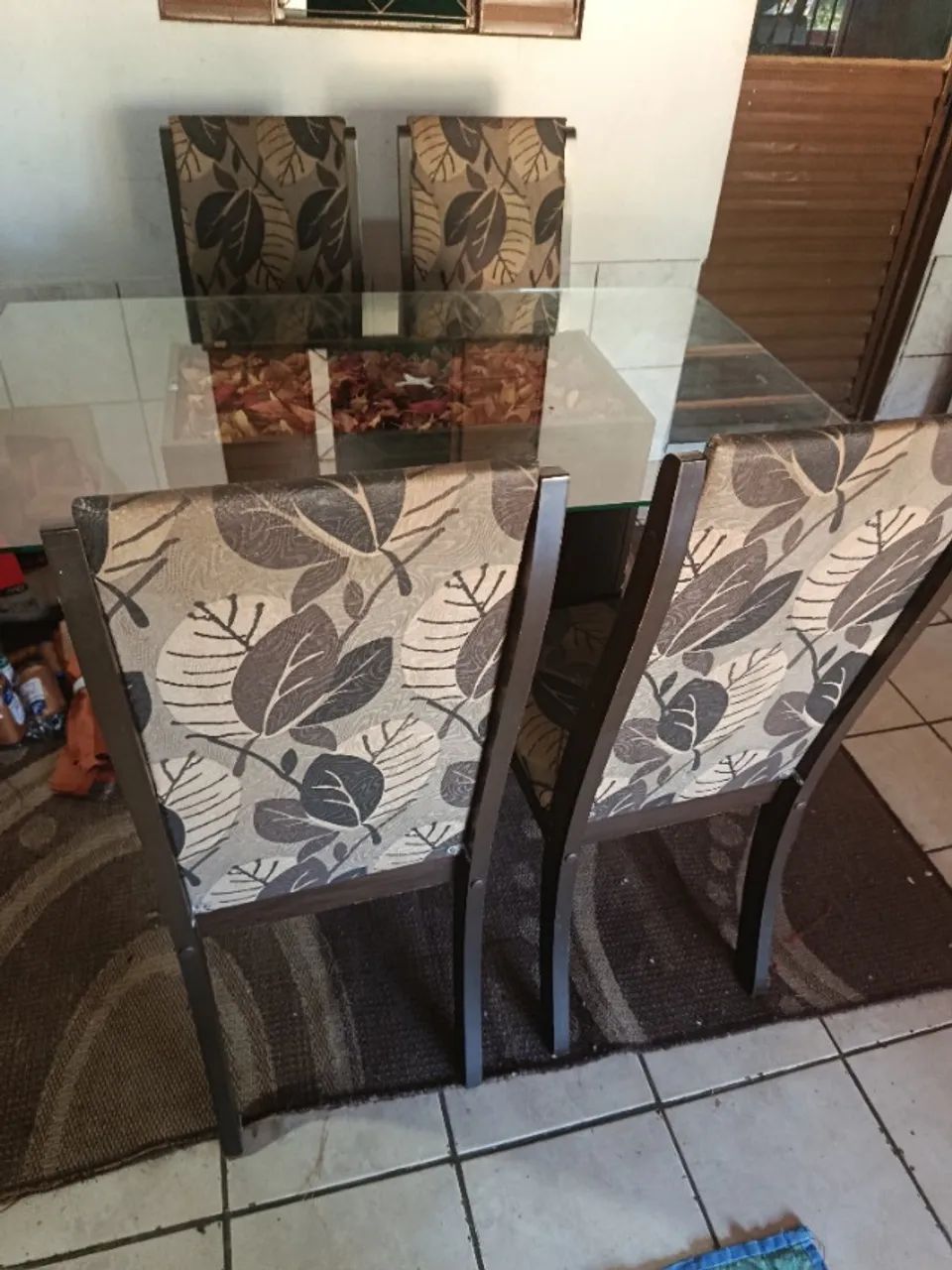 Mesa de jantar 4 cadeiras  - Foto 3