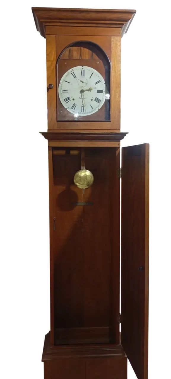 antigo relógio pedestal seth thomas - Foto 4
