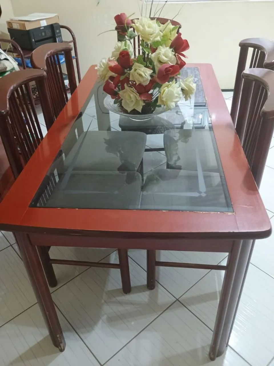 Mesa de madeira - Morada Nova -ce