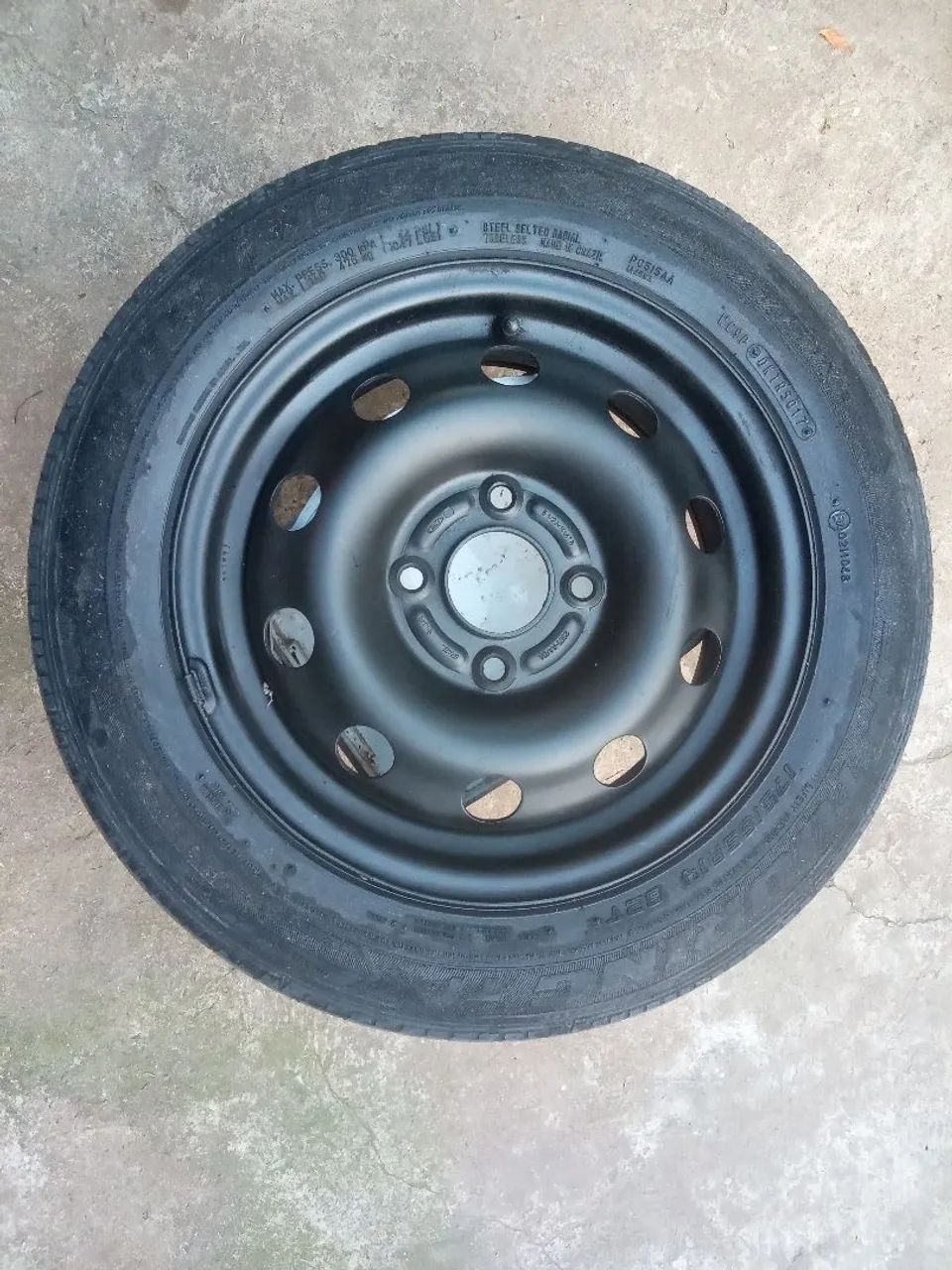 Roda aro 14 com Pneu