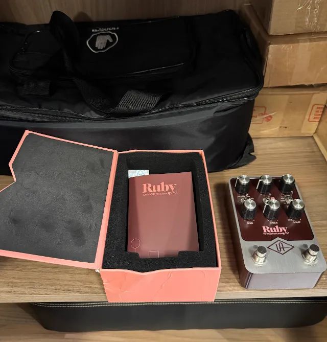 Pedal Guitarra Universal Audio UAFX Ruby ?63 Top Boost Amplifier - Foto 4