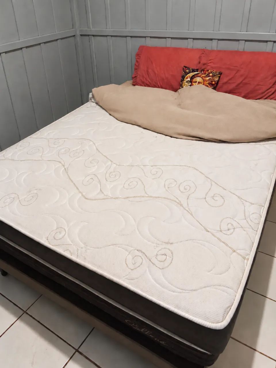 Cama box Queen Ortobom Bellona 22 - colchão 40 cm + base - Foto 3
