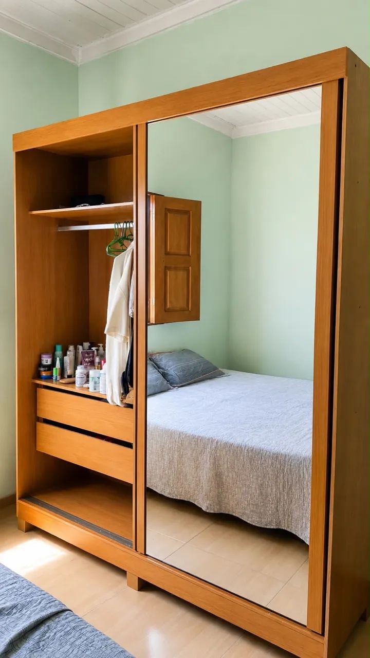 Guarda roupa casal 2 portas  - Foto 2