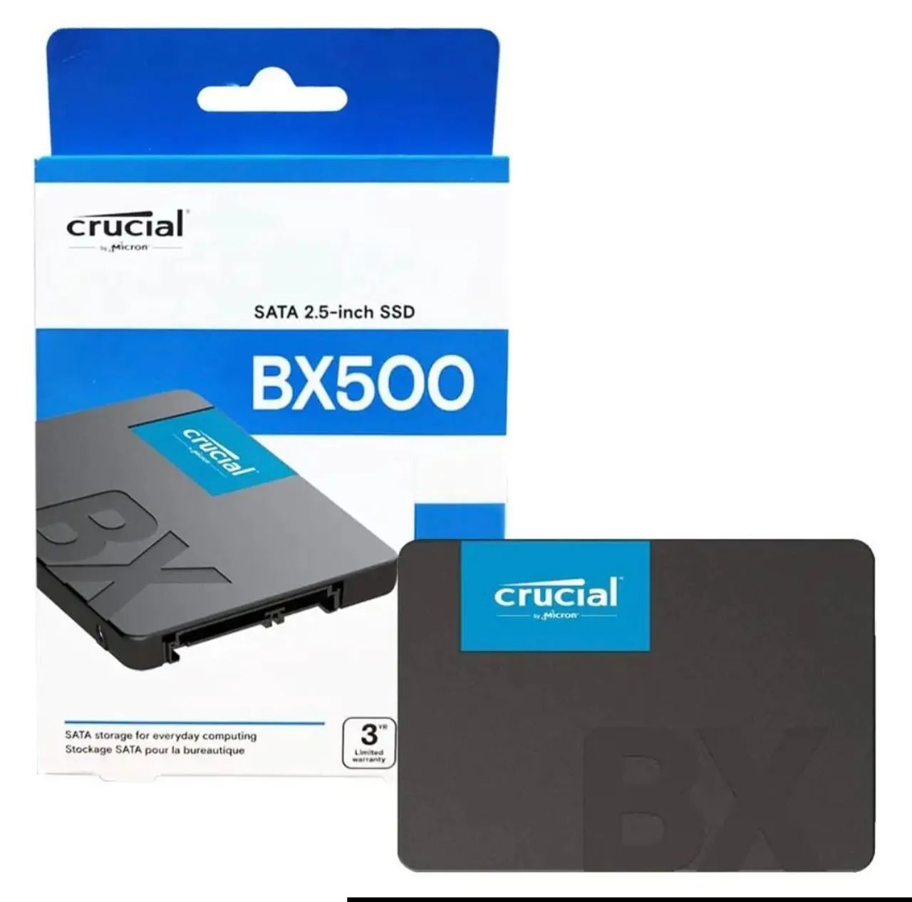 SSD Crucial BX500 1TB SATA 2.5" Novo Lacrado - Foto 4