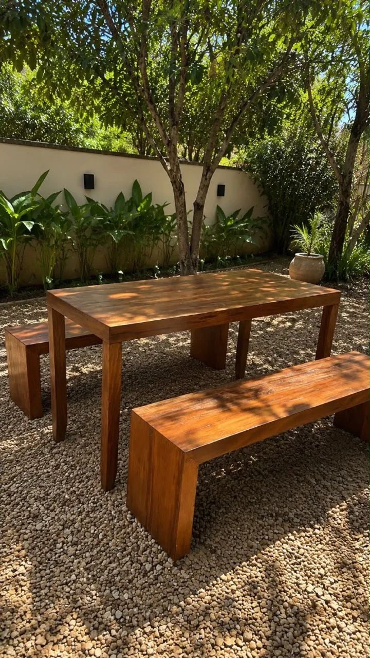Mesa de madeira/demolição 