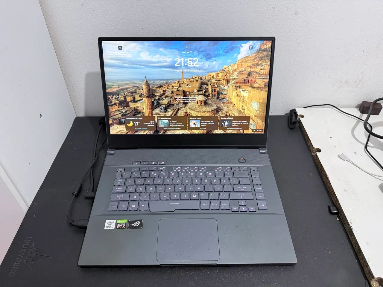 ASUS ROG Zephyrus M15 Gamer - RTX 2070 Max-Q | Intel Core i7 | Excelente Estado