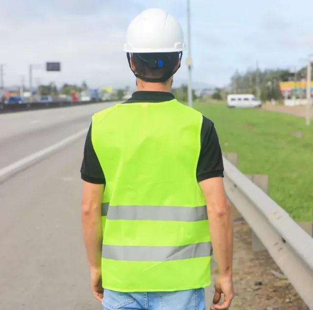 Coletes Segurança Refletivo Sinalização Blusão Fluorescente Epi Motoboy Ciclismo Noturno C
