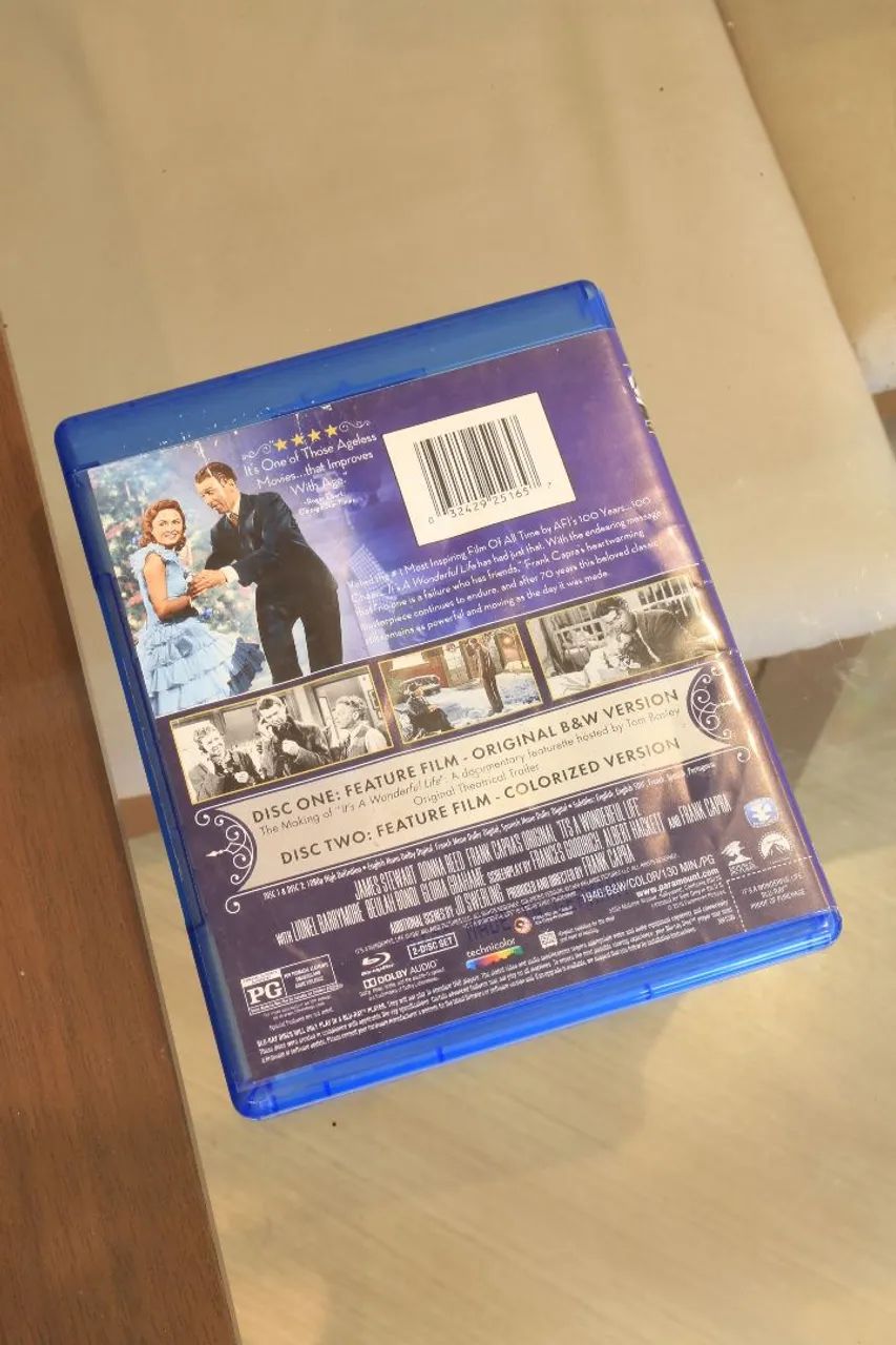Blu-ray A felicidade não se compra - Foto 2