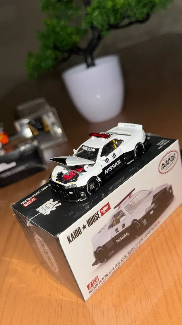 Miniatura skyline r34 mini gt