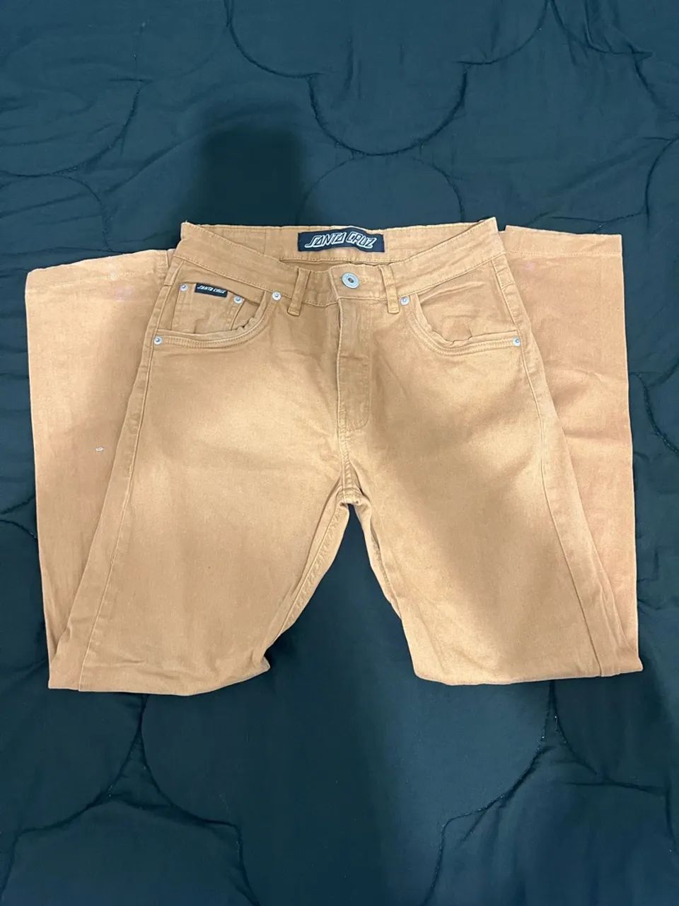 Calça Santa Cruz original 38 caramelo