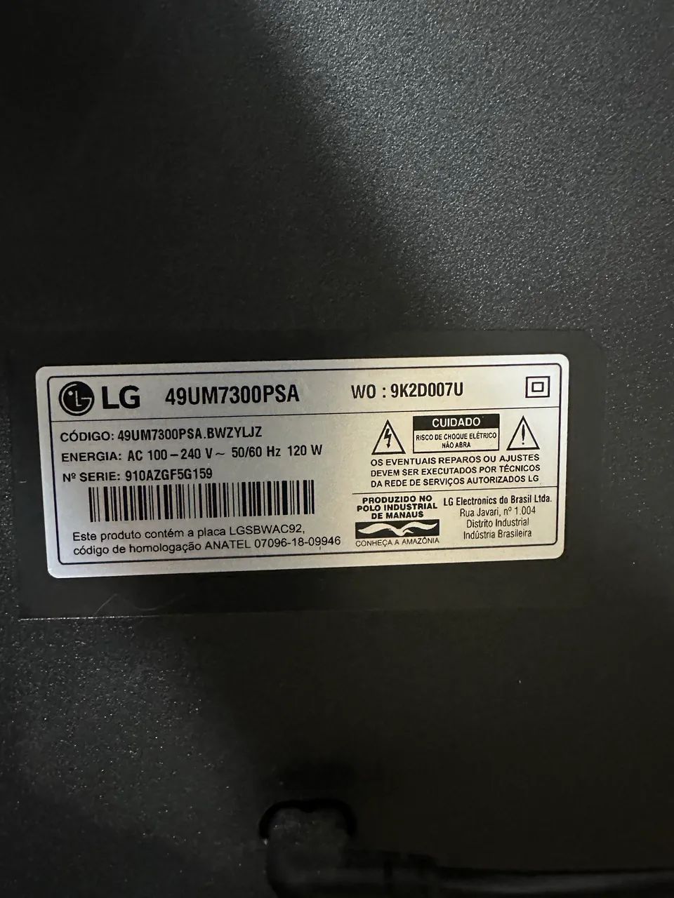 TV 49? LG barata pra vender logo $1000 - Foto 3