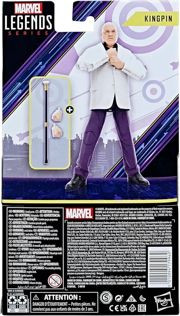 Marvel legends kingpin - hawkeye - rei do crime  - Foto 2