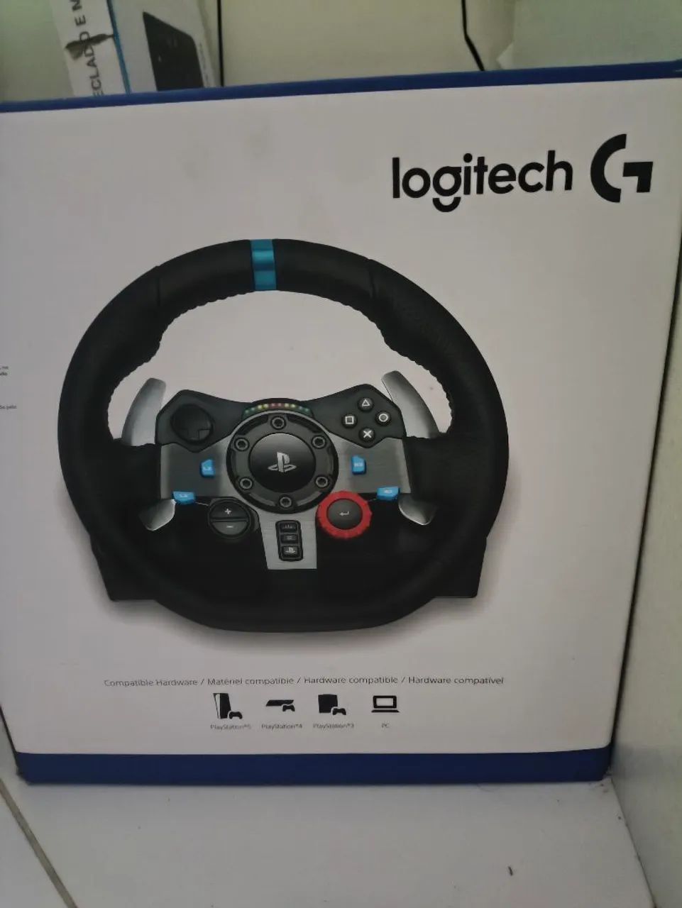 Volante gamer G29 Logitech com pedais - Foto 4