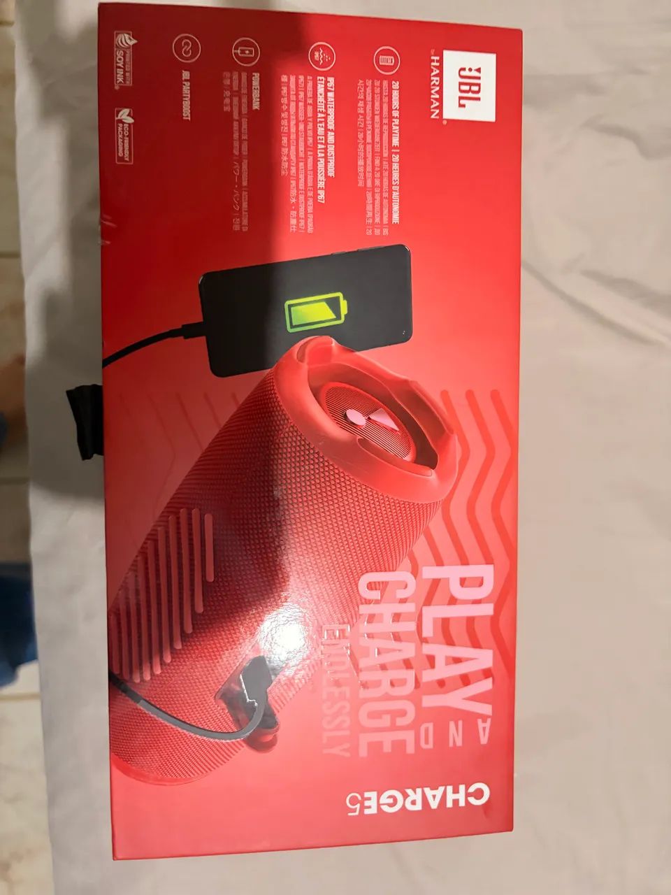 Caixa jbl original charge 5 original  - Foto 3