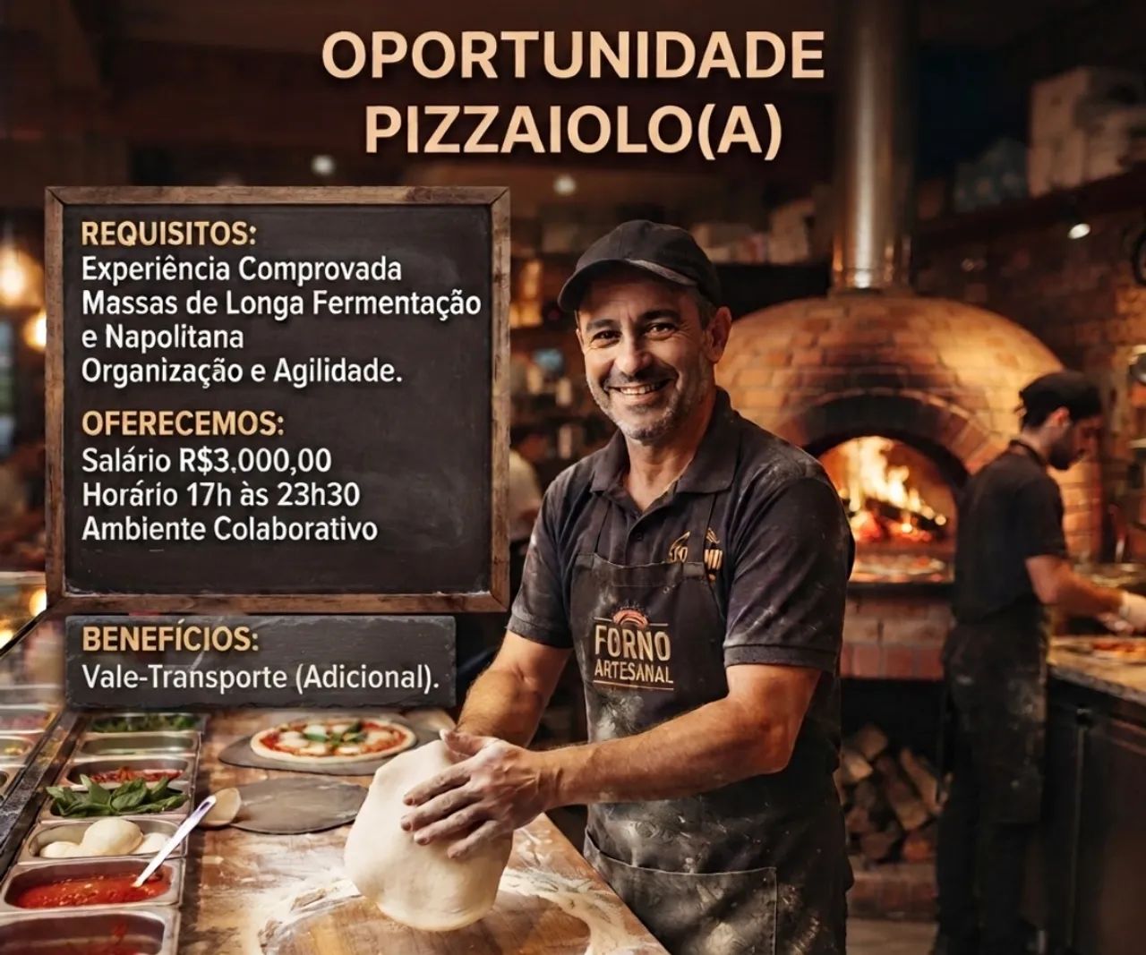 Vaga de Pizzaiolo  - Foto 2