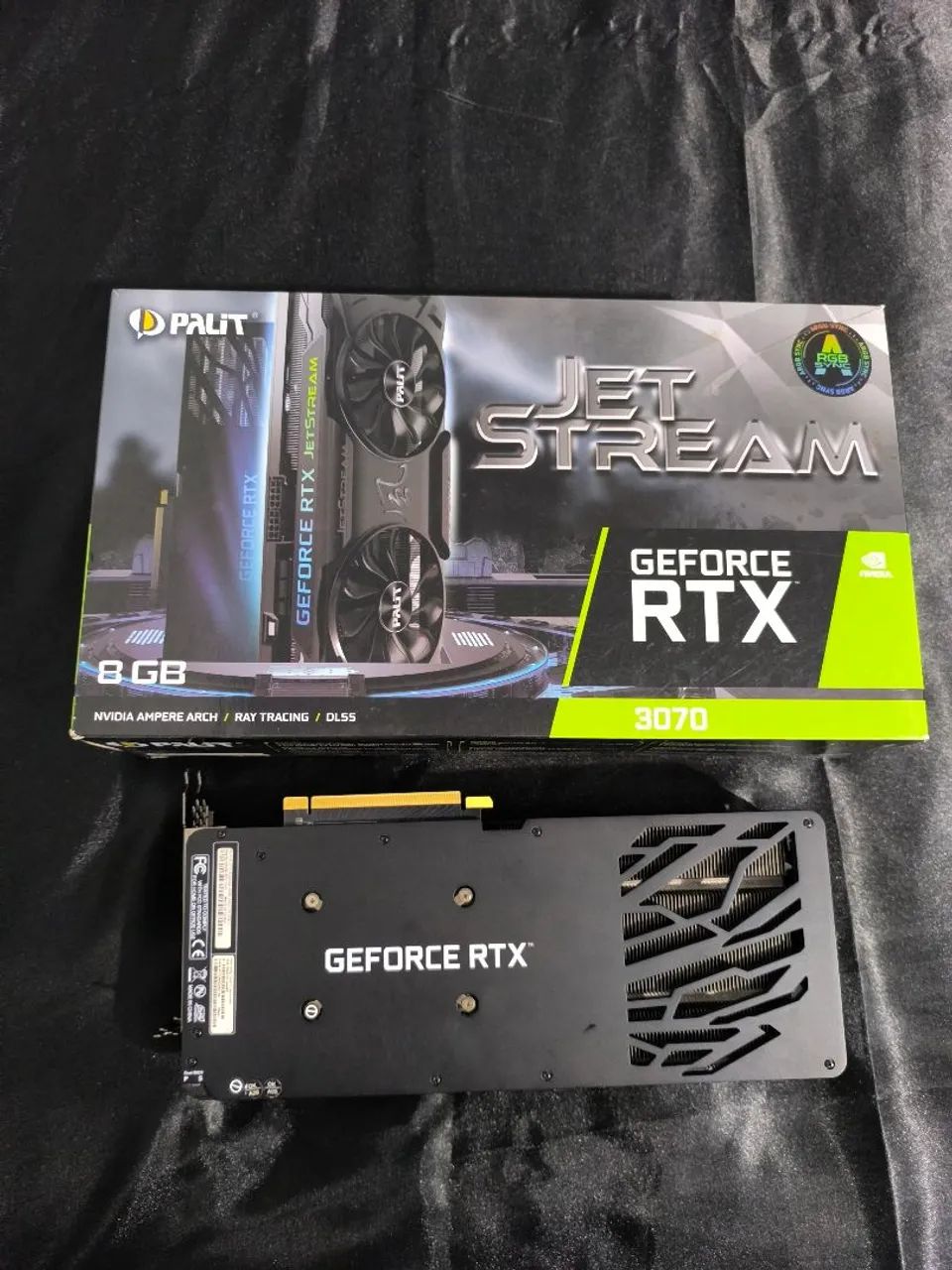 RTX 3070 PALIT JETSTREAM - Placas de Vídeo - Jardim Vista Alegre