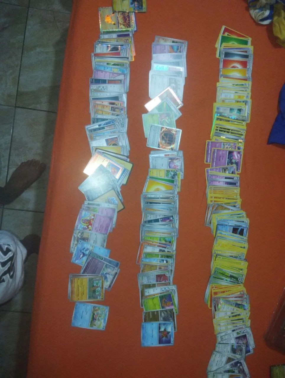 Lote de 500 cartas pokémon 