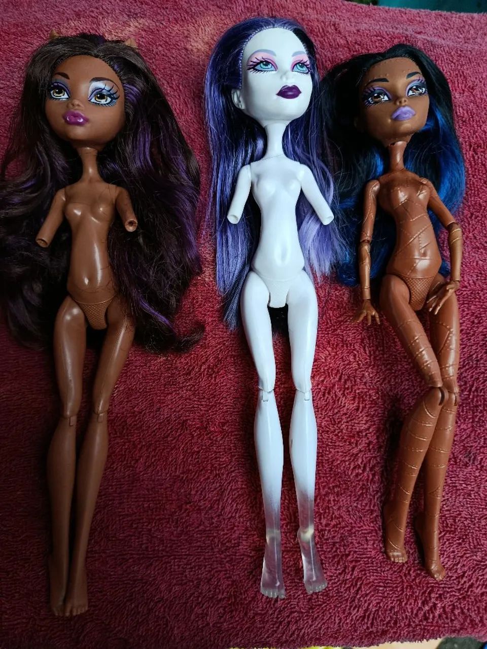 Lote Monster high sucatas 