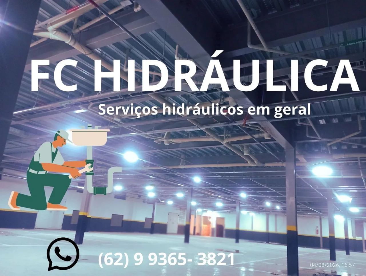 Fazemos serviço de encanador 