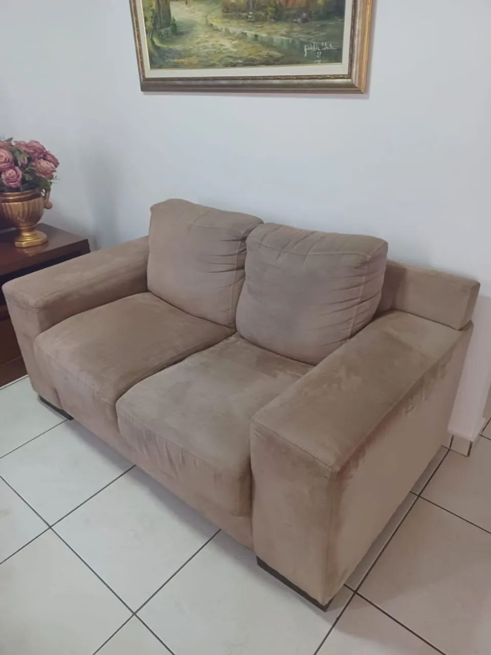 3 sofa em bom estado de conservação 900 reais os ?  - Foto 2