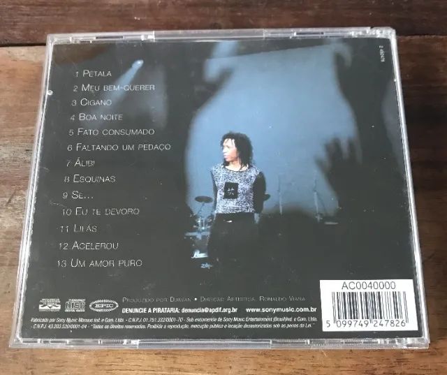 Cd Djavan ao vivo volume 2 - Foto 2