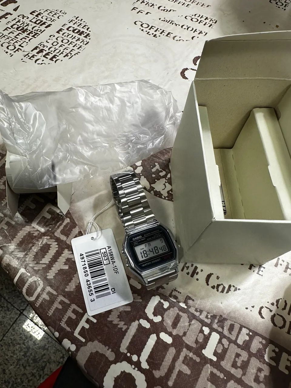 Casio A158WA-1DF 