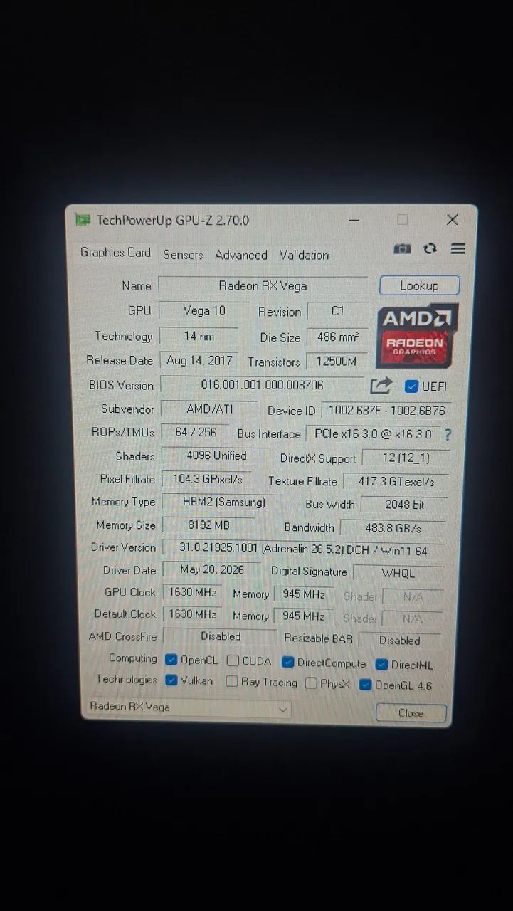 Rx vega 64  - Foto 2