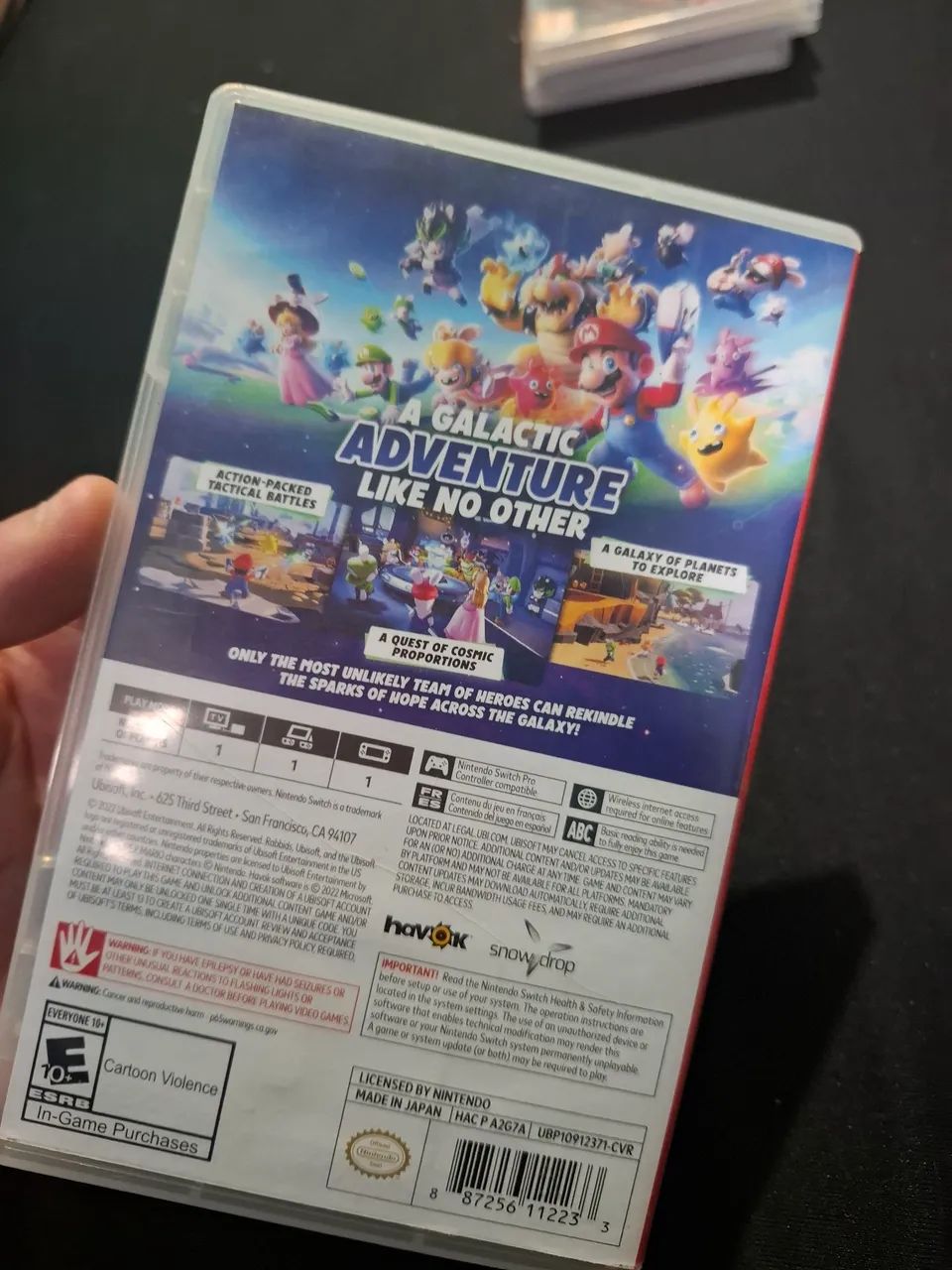 Jogos Mário + Rabbids Nintendo Switch  - Foto 2