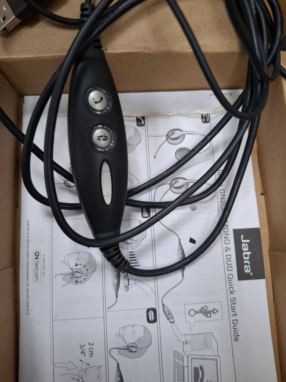 2 Headsets Jabra GN2000 Mono com fio - Foto 4