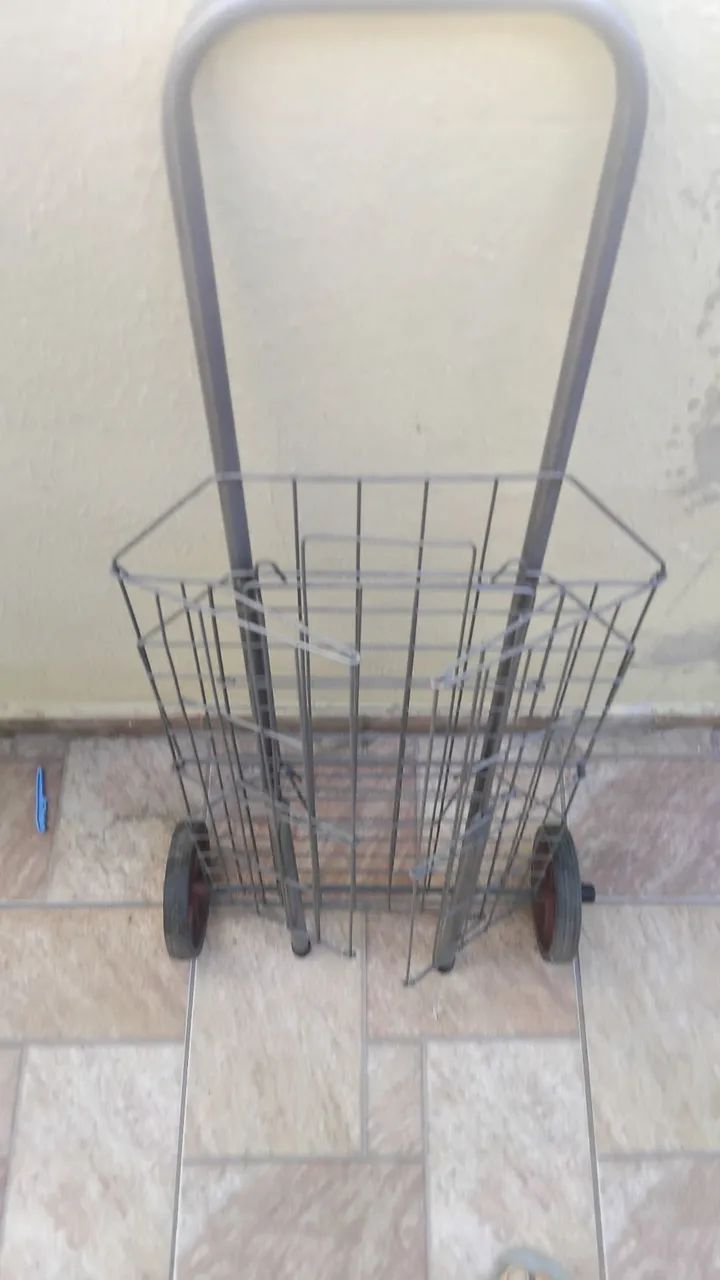 Carrinho de feira dobravel - Foto 4