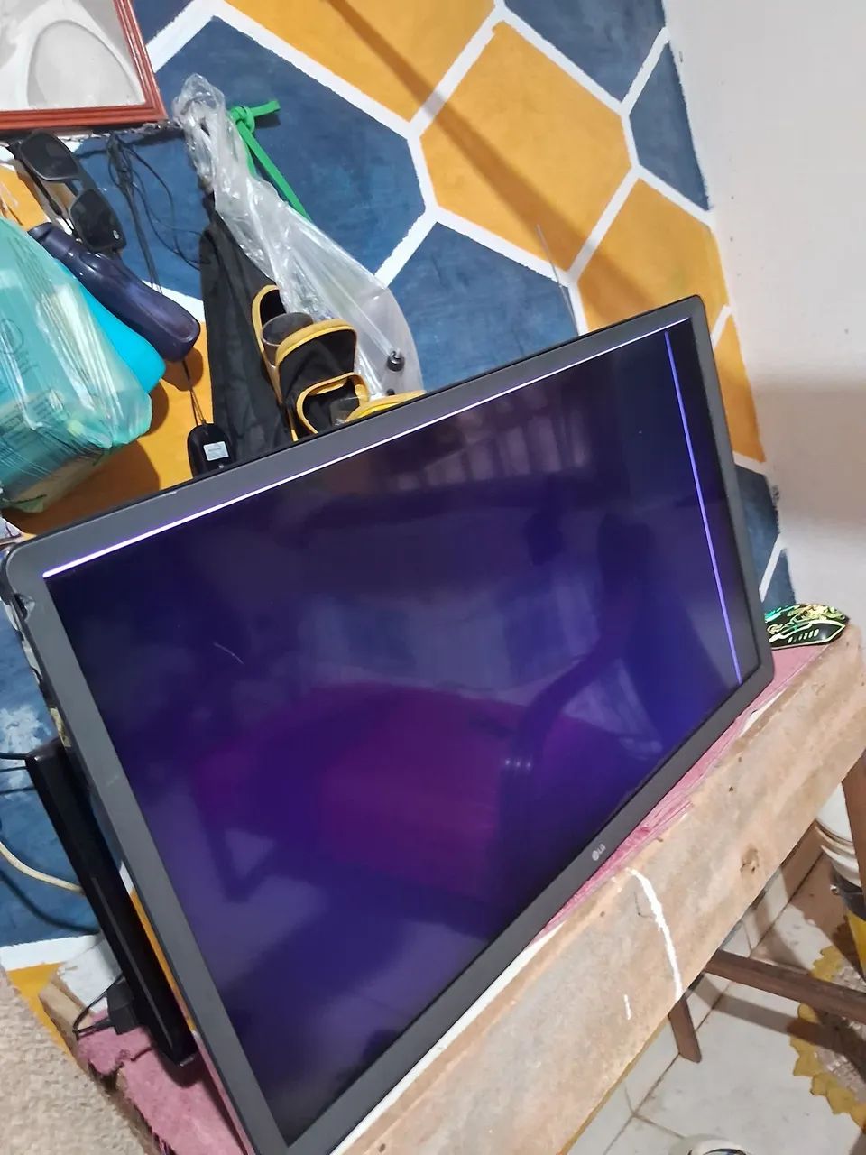 VENDO MINHA TV LG - 32LK615BPSB DEFEITO* - Foto 2