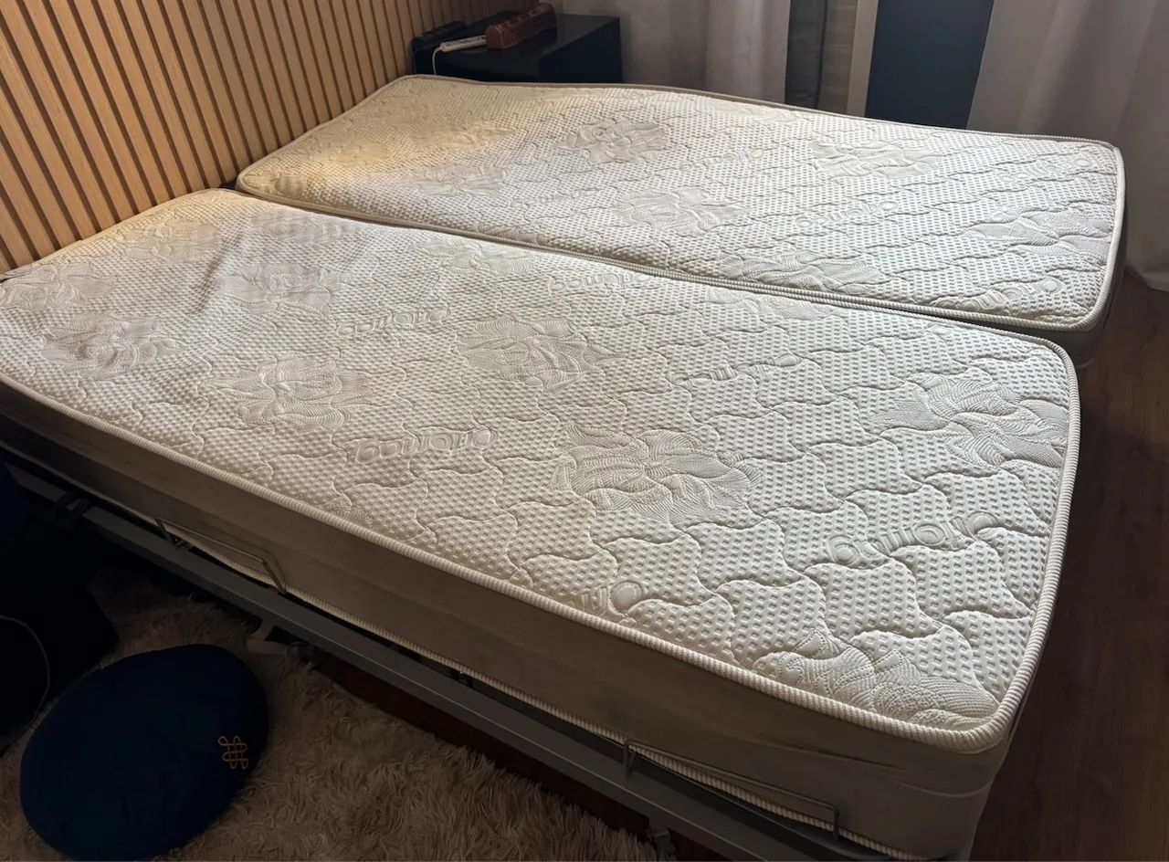 Cama Hospitalar / Residencial de casal com massagem e elevação  - Foto 2