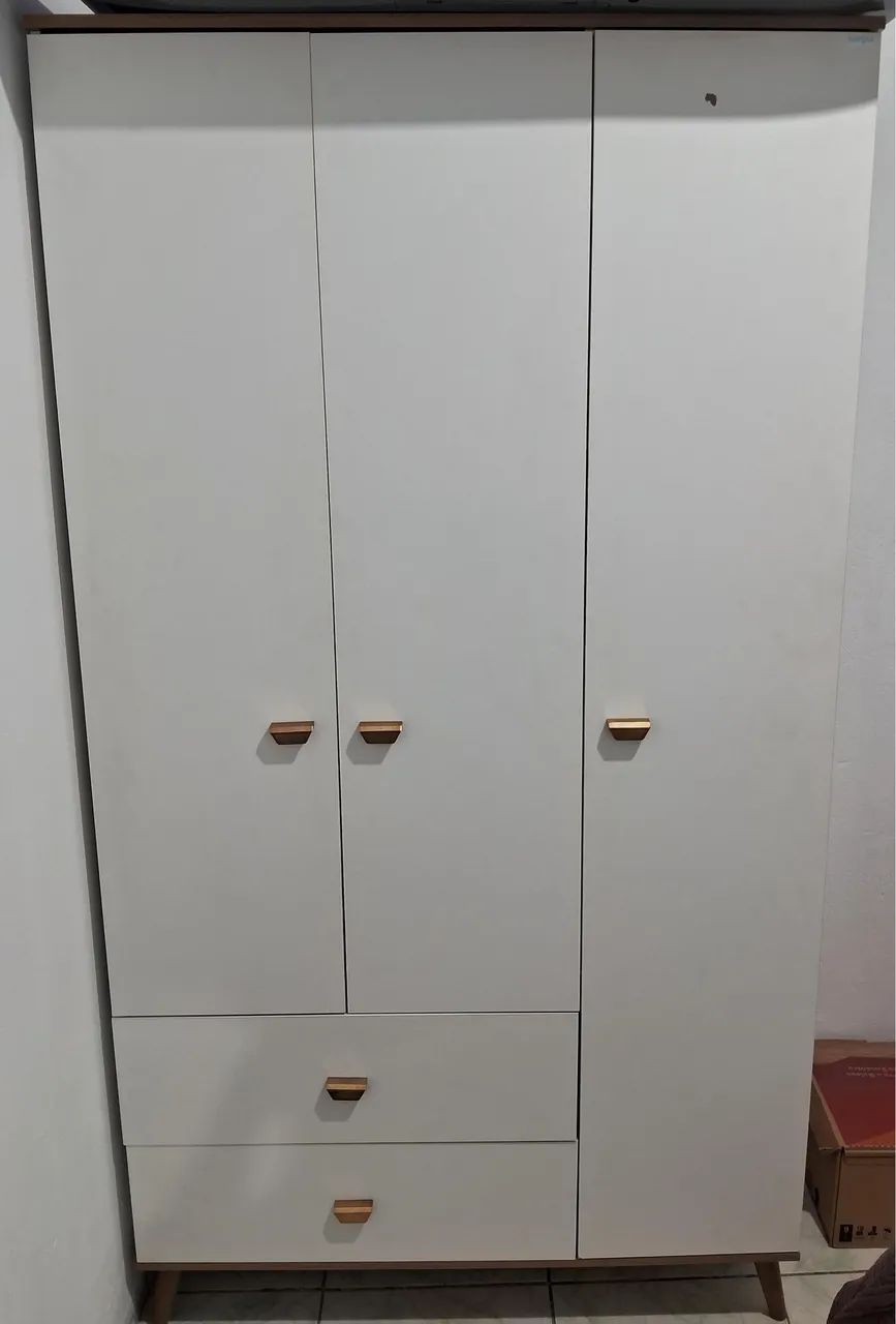 Guarda roupa de solteiro contato na legenda - Foto 3